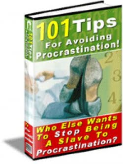 101 WAYS FOR AVOIDING PROCRASTINATION