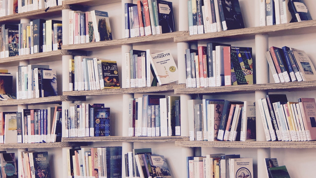 books shelf