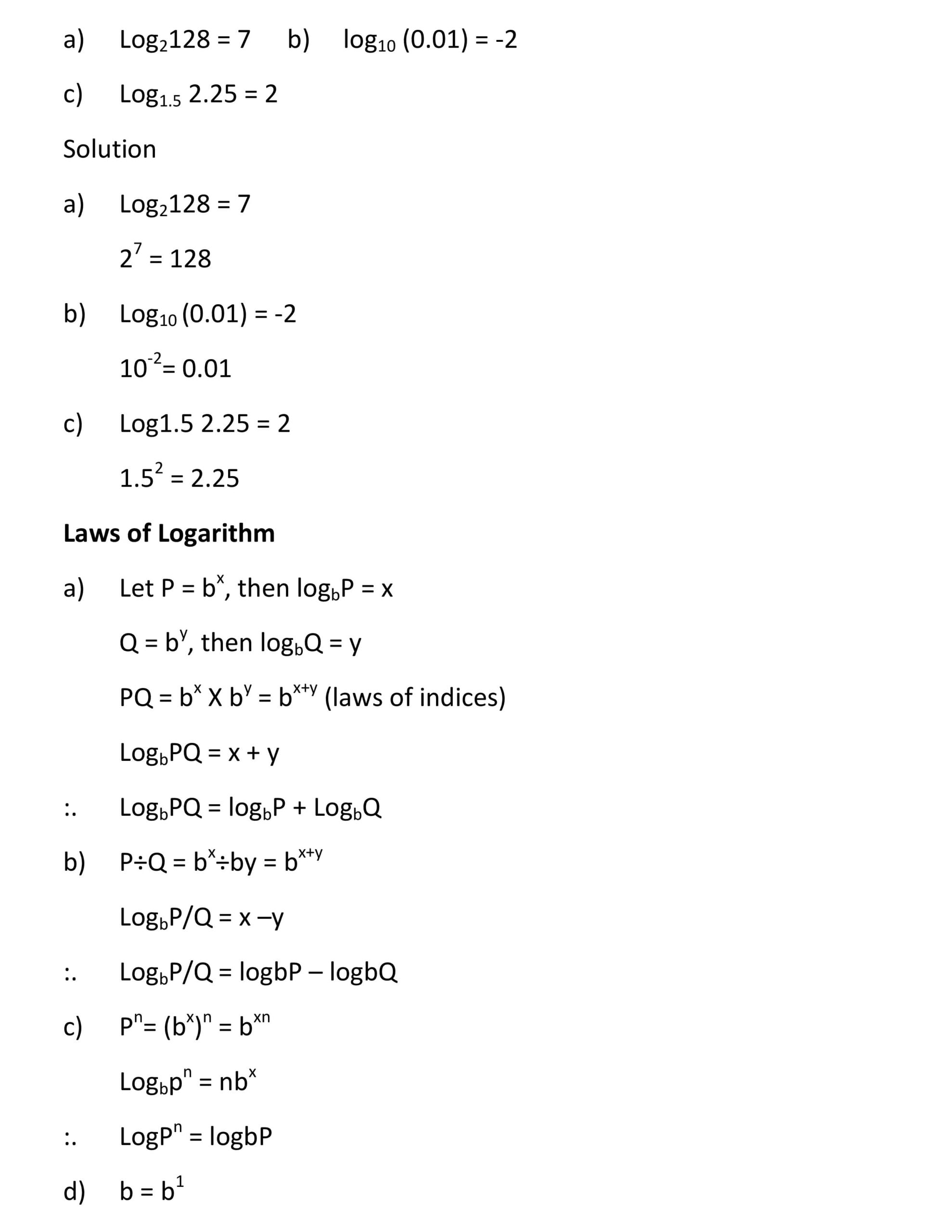 LOGARITHM- SOLVING PROBLEMS BASED ON LAWS OF LOGARITHM_2