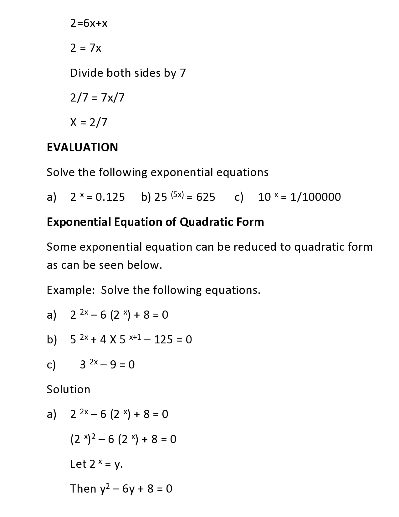 INDICIAL/EXPONENTIAL EQUATION3