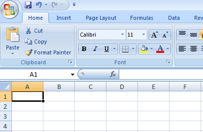 Entering Data into Excel Sheet