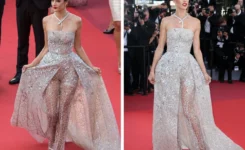 15 Celebrities Who Dazzled the Red Carpet in Exquisite Fashion Creations
