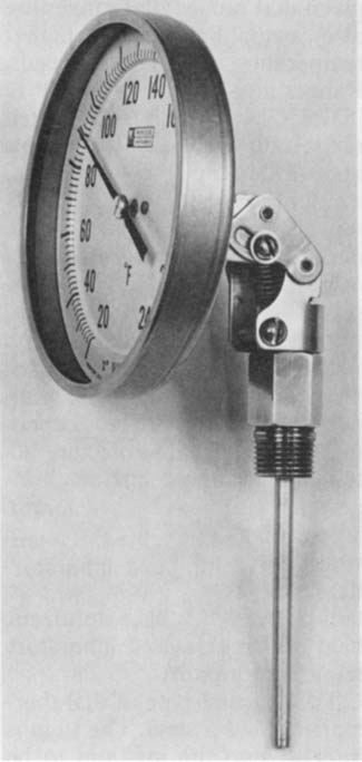 THERMOMETERS 4 Fig. 1 29 Dial Type Thermometer. (weksler)