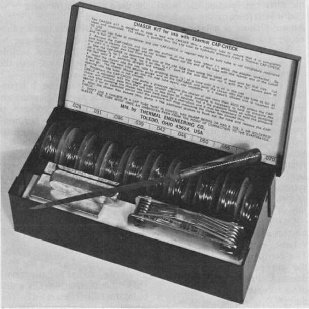 METERS, GAGE INSTRUMENTS AND SERVICE TOOLS 36 Fig. 1 49 Cap Check Chaser Kit.