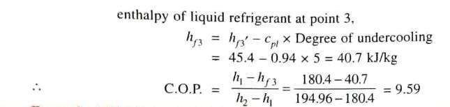 Simple Vapour Compression Refrigeration System 37 E10